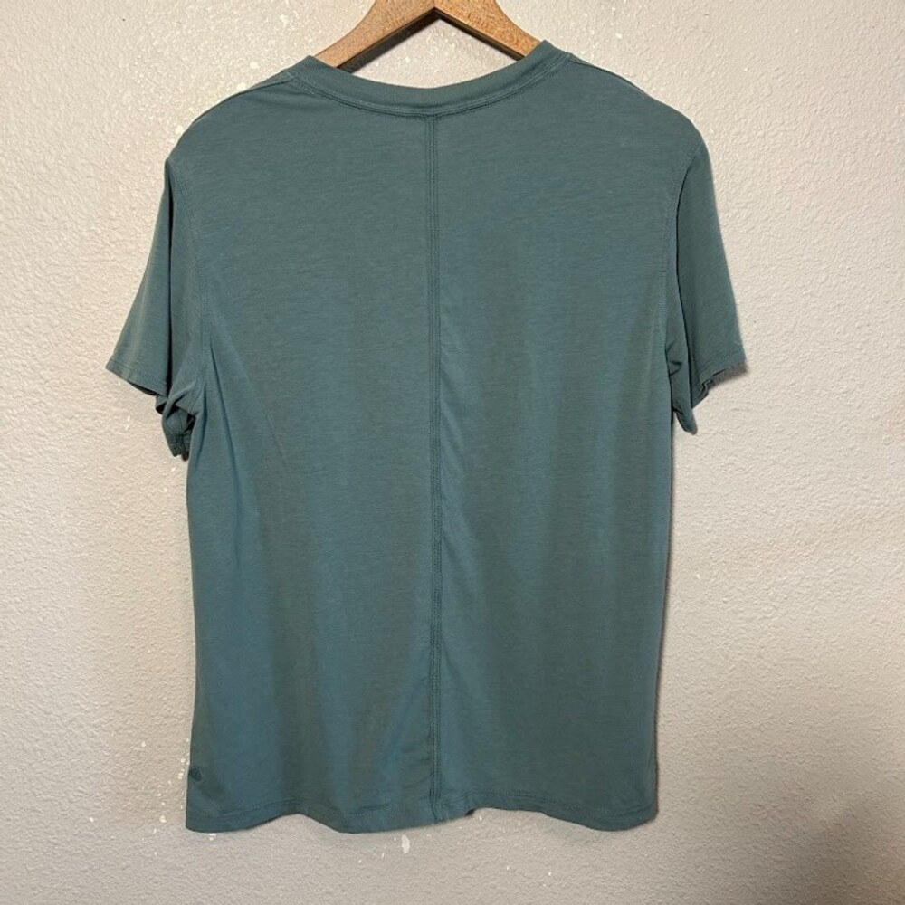 Lululemon All Yours Tee 6/8 Desert Teal Green Short Sleeve Oversized Crewneck - Picture 3 of 5